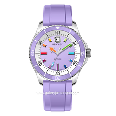 BENTLEY BL-20-23 Full Purple Rubber Strap