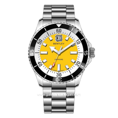 BENTLEY BL-20-60 Silver Dial Yellow Stainless Steel Strap