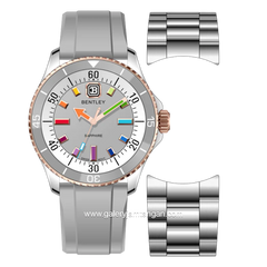 BENTLEY BL-20-92 Full Grey Rubber Strap