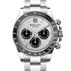 BENTLEY BL-21-67 Silver Dial White Stainless Steel Strap