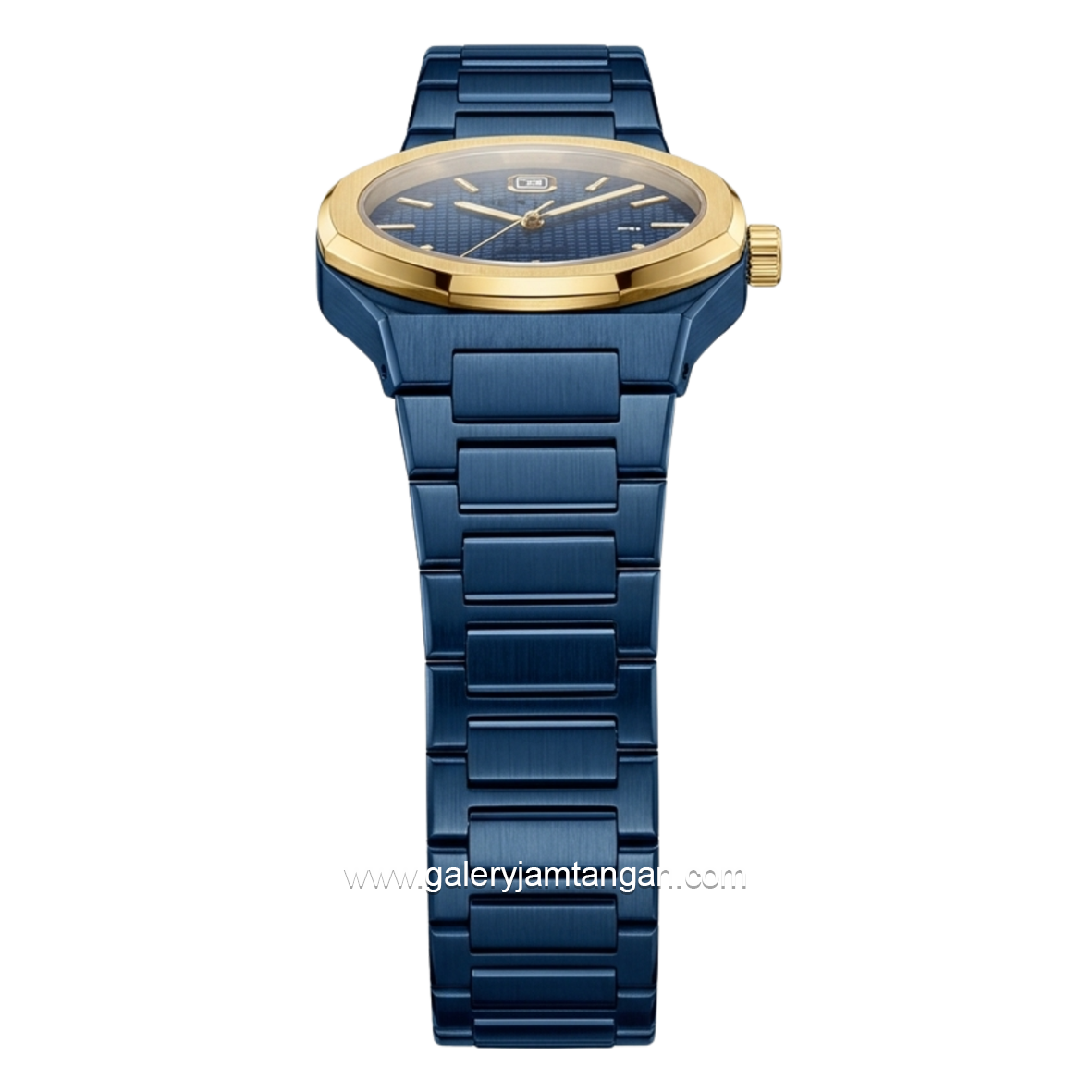 BENTLEY BL-23-16 Blue Gold Dial Blue Stainless Steel Strap