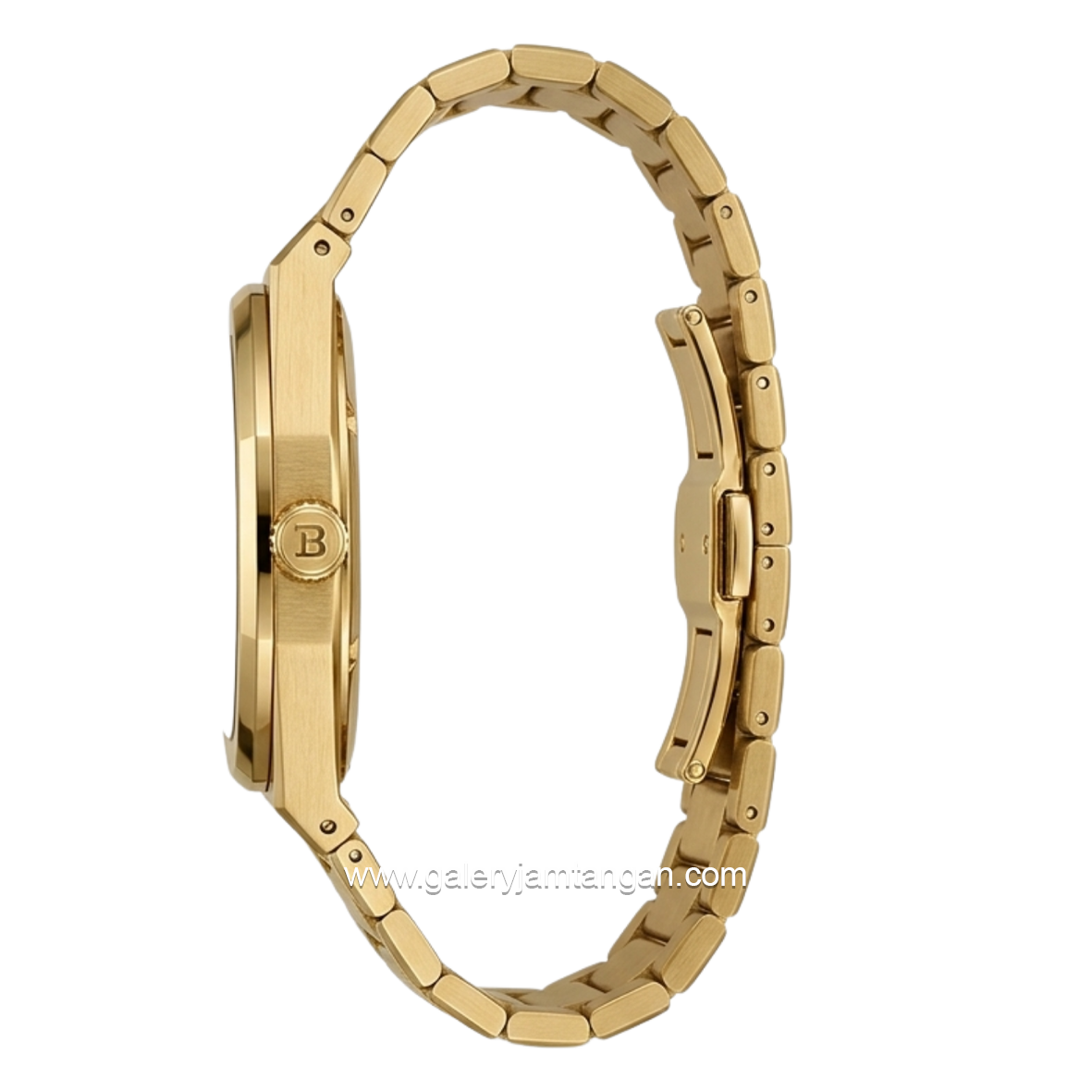 BENTLEY BL-23-31 Gold Dial Green Stainless Steel Strap