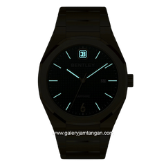 BENTLEY BL-23-33 Gold Dial Black Stainless Steel Strap