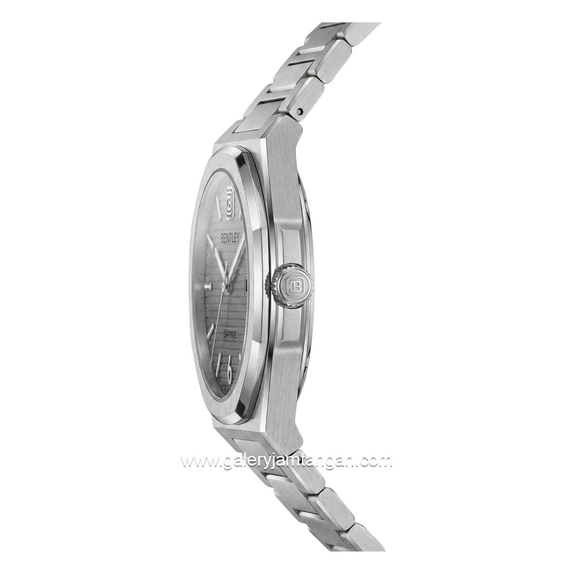 BENTLEY BL-23-69 Silver Dial Grey Stainless Steel Strap