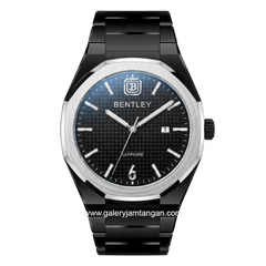 BENTLEY BL-23-77 Blue Silver Dial Black Stainless Steel Strap