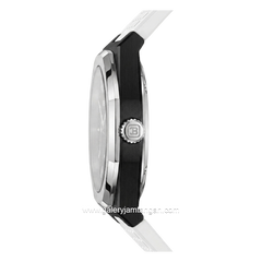 BENTLEY THE AURARAY BL-24-59 White Silver Dial Black Rubber Strap
