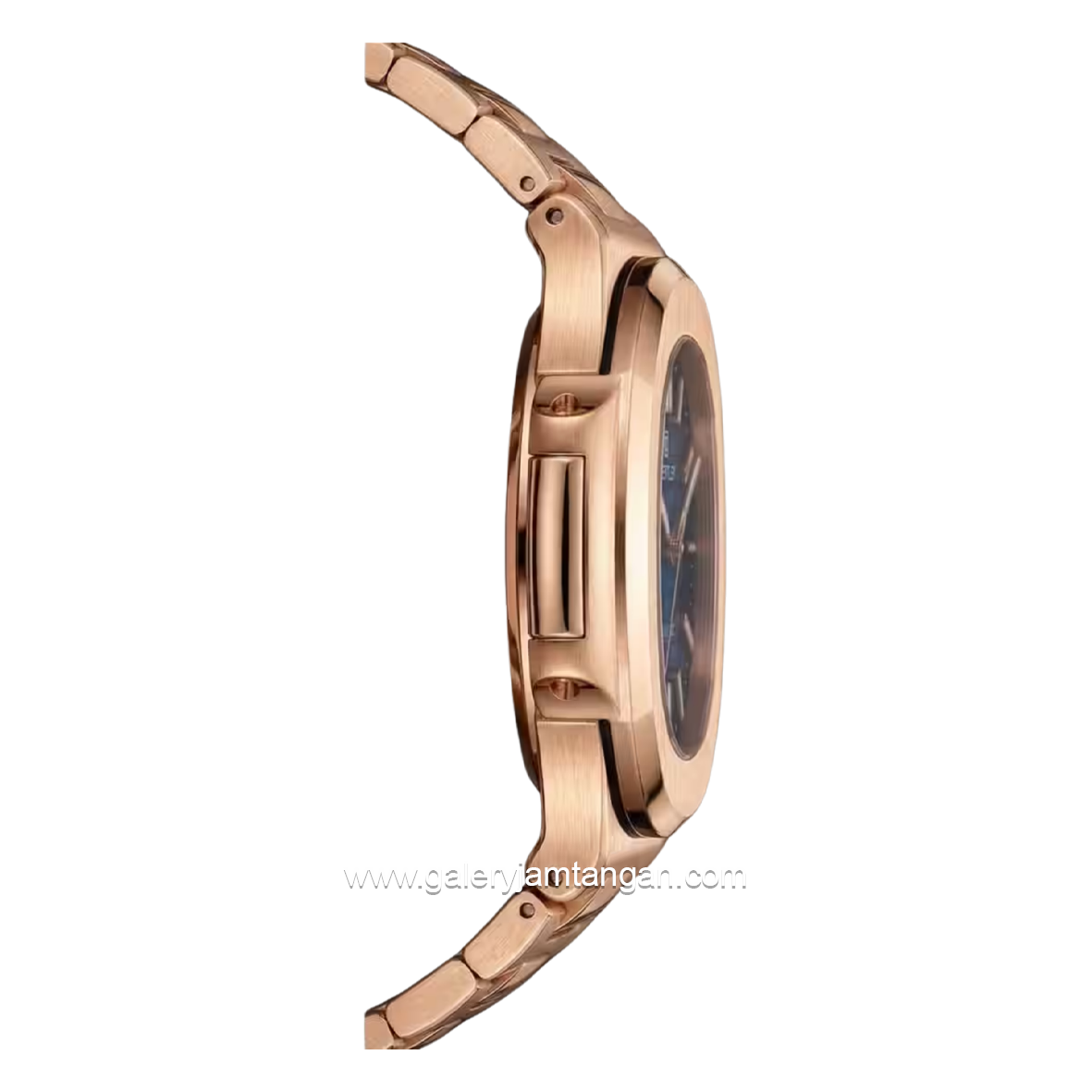 BENTLEY THE ADEPT BL-33-38 Rosegold Dial Blue Stainless Steel Strap