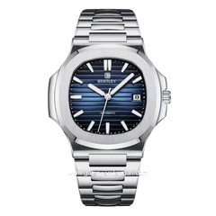 BENTLEY BL-33-58 Silver Dial Blue Stainless Steel Strap