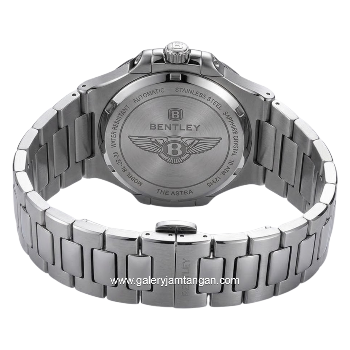 BENTLEY BL-33-58 Silver Dial Blue Stainless Steel Strap