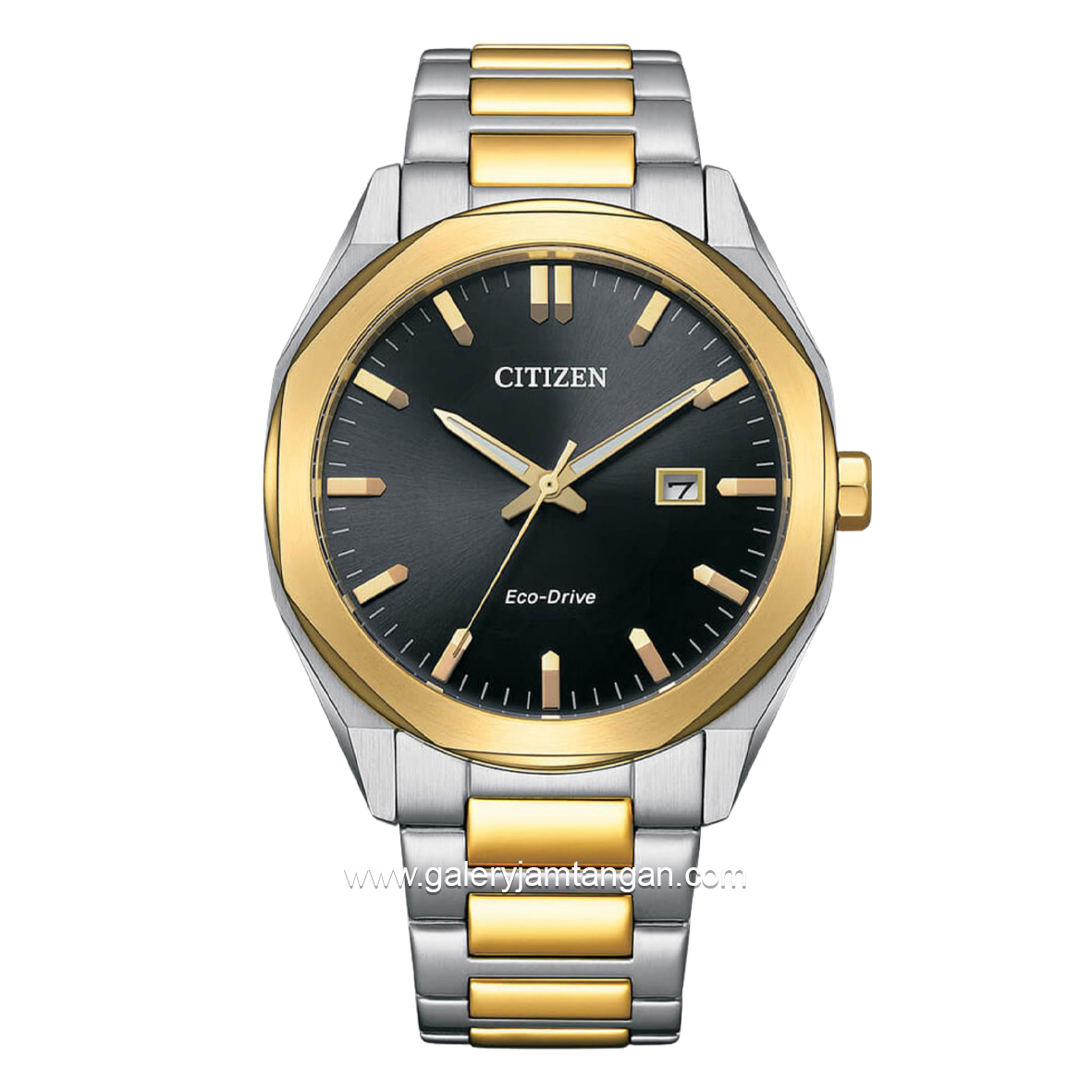 CITIZEN ECO DRIVE BM7604-80E Dual Tone Dial Black Stainless Steel