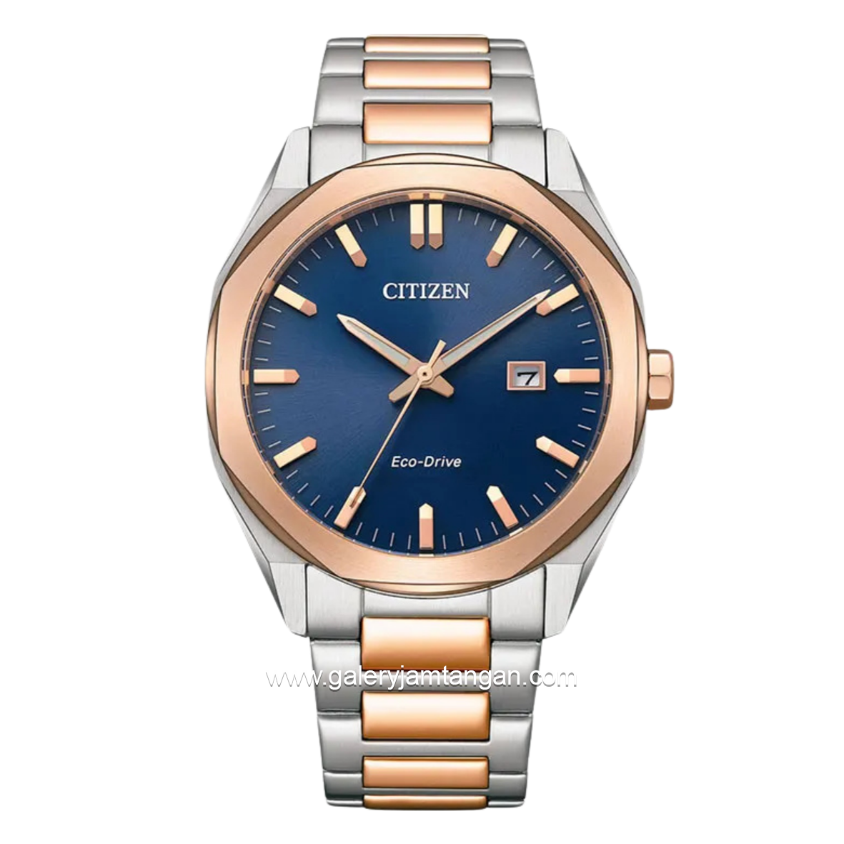 CITIZEN ECO DRIVE BM7606-84L Dual Tone Dial Navy Stainless Steel