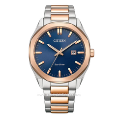 CITIZEN ECO DRIVE BM7606-84L Dual Tone Dial Navy Stainless Steel