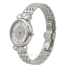 BONIA BNB10117-2355 Silver Dial White Stainless Steel Strap