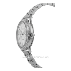 BONIA  BNB10440-2312 Silver Dial White Stainless Steel Strap