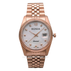 BONIA BNB10552-1553 Rosegold Diamond Stainless Steel