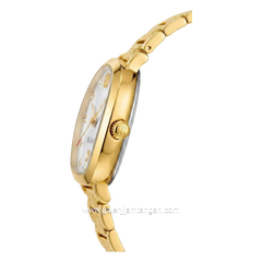 BONIA BNB10765-2217 Gold Dial Silver Stainless Steel Strap