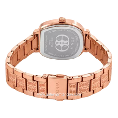 BONIA BNB10765-2547 Rosegold Dial Brown Stainless Steel Strap