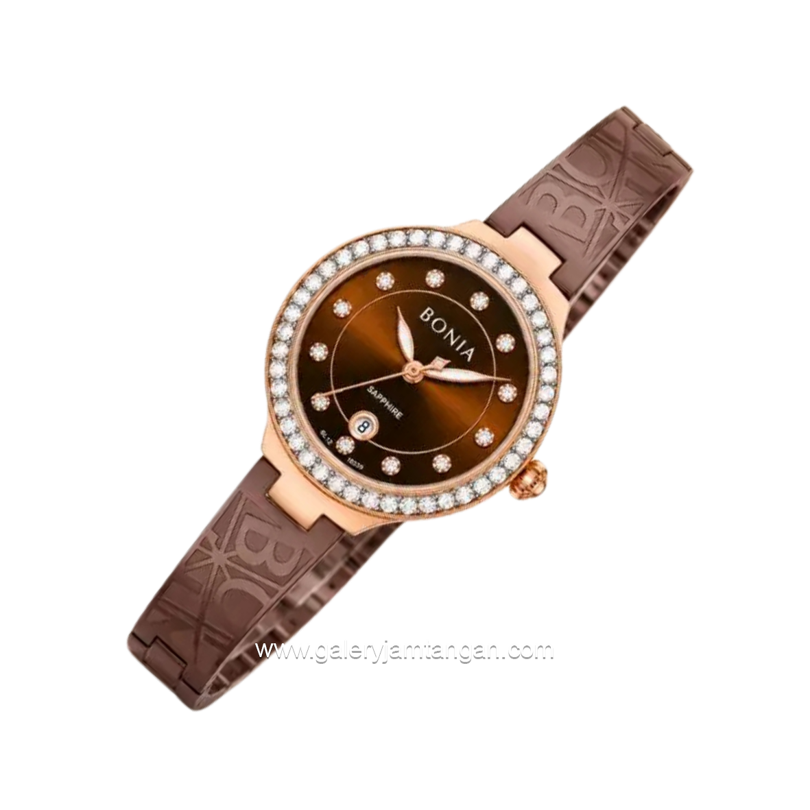 BONIA BNB10938-2047S Brown Dial Brown Stainless Steel Strap