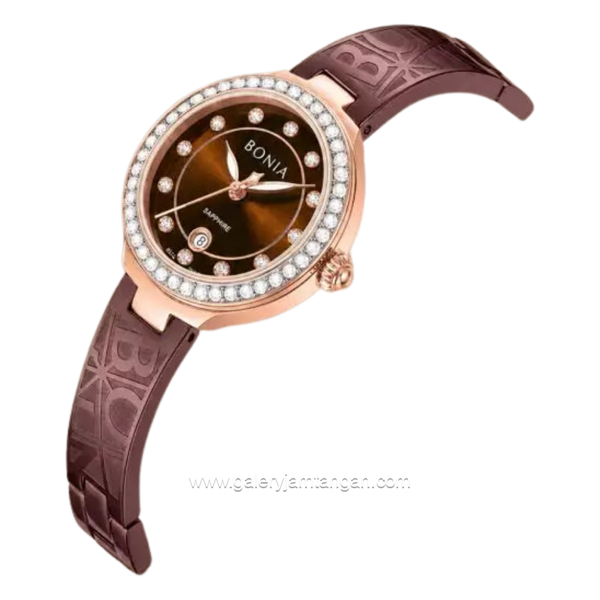 BONIA BNB10938-2047S Brown Dial Brown Stainless Steel Strap