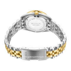 BONIA BNB10950-3127S Silver Combi Gold Dial Gold Stainless Steel Strap