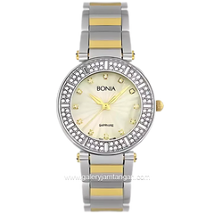 BONIA BNB10119-2117S Silver Dial Gold Stainless Steel