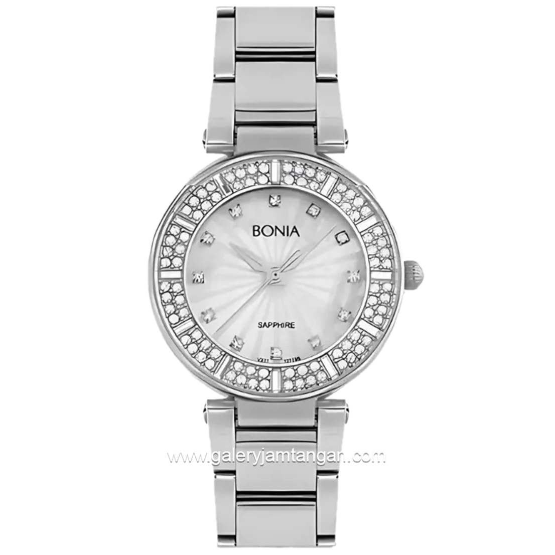 BONIA BNB10119-2317S SIlver Dial White MOP