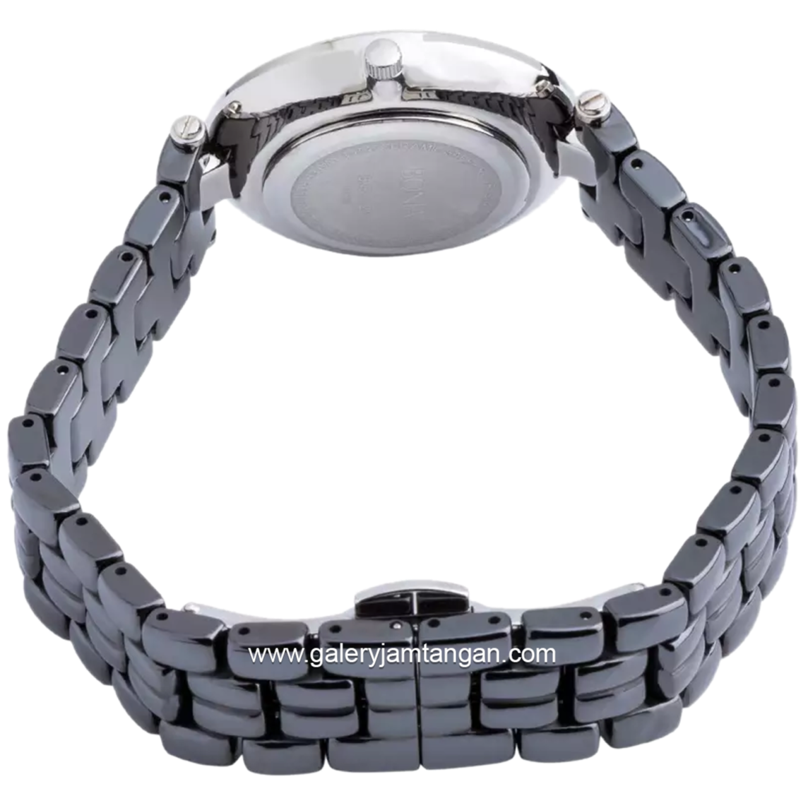 BONIA BNB10123-2437S Black SIlver Stainless Steel