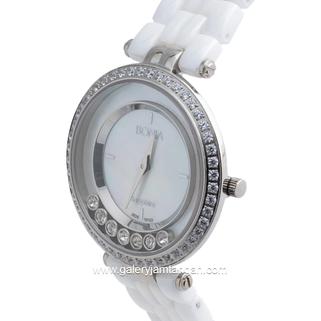 BONIA BNB10123-2457S White Bracelet Solid Steel