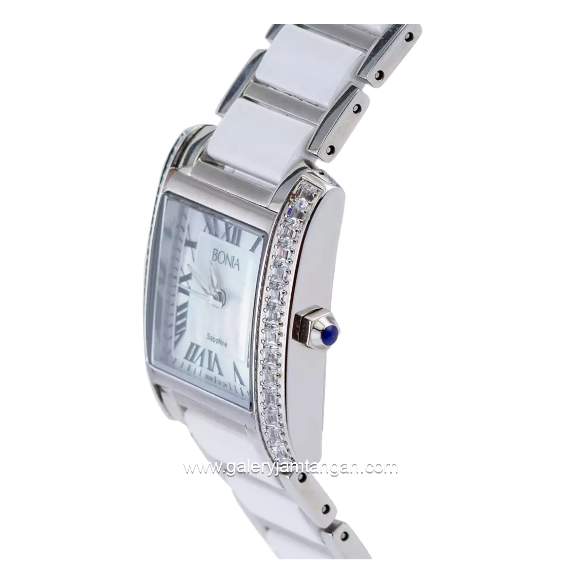 BONIA BNB10124-2351S White Silver Stainless Steel