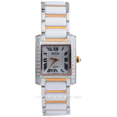 BONIA BNB10124-2651S White Rose Gold Stainless Steel