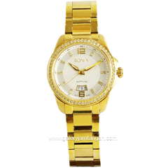 BONIA BNB10145-2215S Gold Dial White MOP Stainless Steel