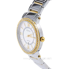 BONIA BNB10146-2113S Silver Dial White MOP Watch Women's Stainles Steel