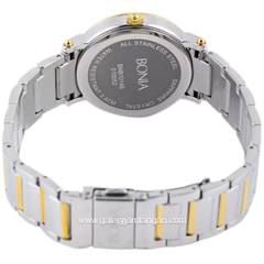 BONIA BNB10146-2113S Silver Dial White MOP Watch Women's Stainles Steel
