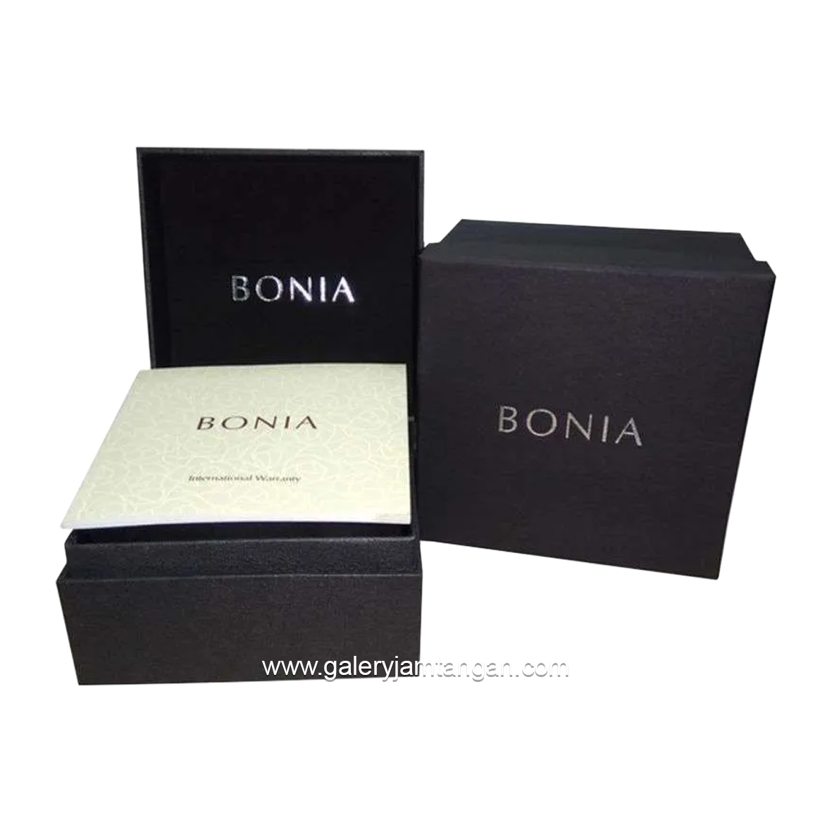 BONIA BNB10397-2117S Combination Silver Gold Dial White Sapphire Crystal Stainless Steel