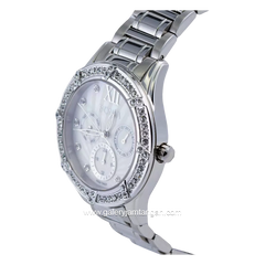 BONIA BNB10423-2353S Silver Dial White Stainless Steel