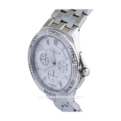 BONIA BNB10424-2312S Silver Dial White Stainless Steel
