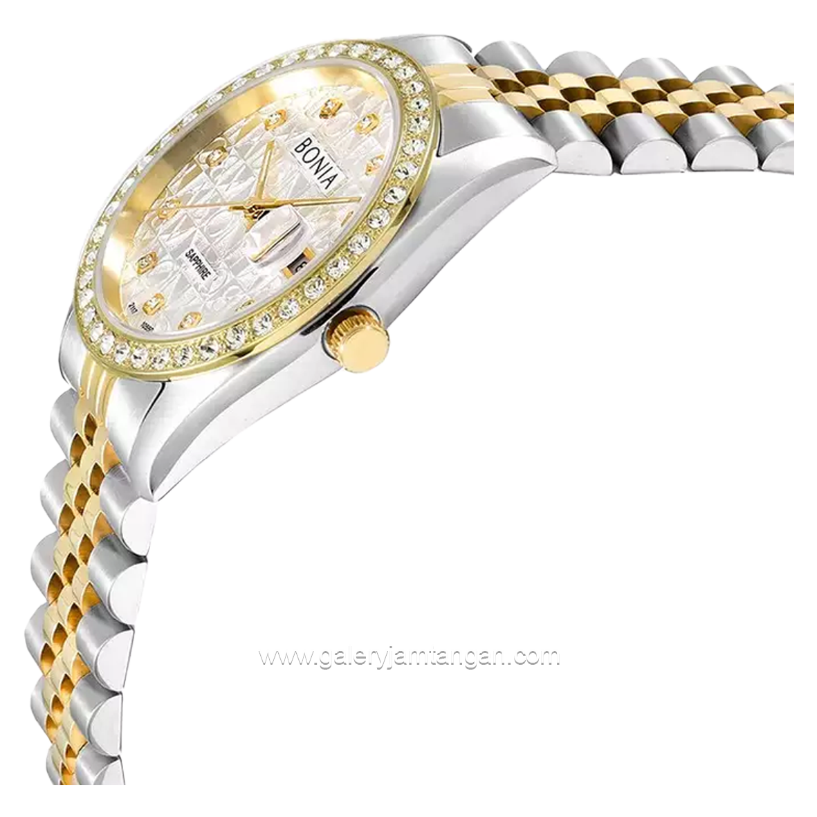 BONIA BNB10550-1116S Men's Watches Silver Gold Stainless Steel