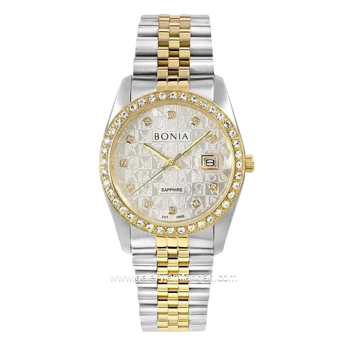 BONIA BNB10550-1116S Men's Watches Silver Gold Stainless Steel