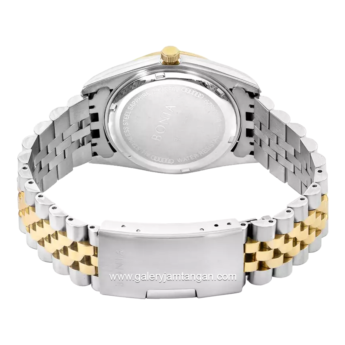 BONIA BNB10550-1116S Men's Watches Silver Gold Stainless Steel
