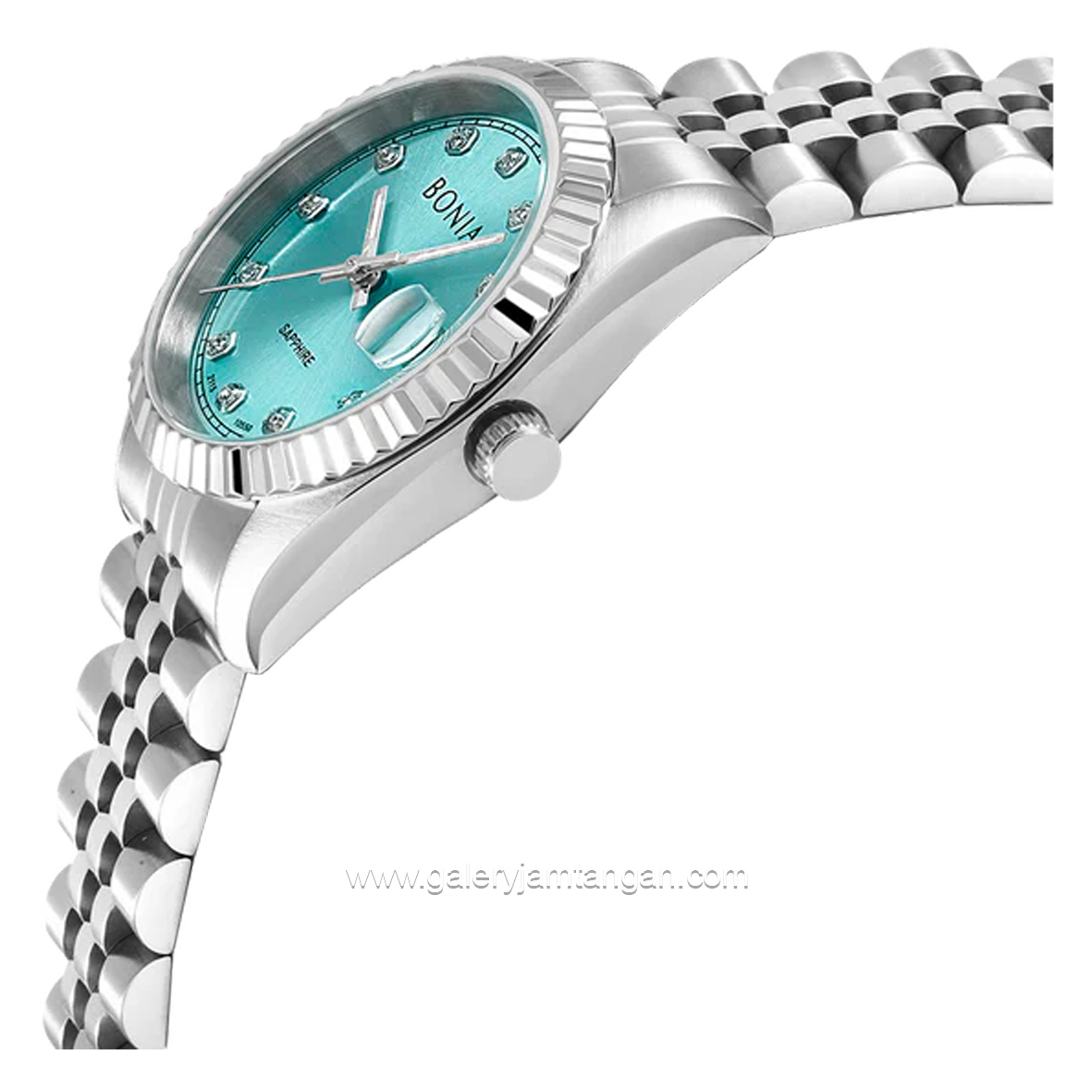 BONIA BNB10550-3388 Silver Dial Blue Stainless Steel
