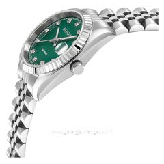 BONIA BNB10550-3397 Women's Watches Silver Dial Green Stainless Steel