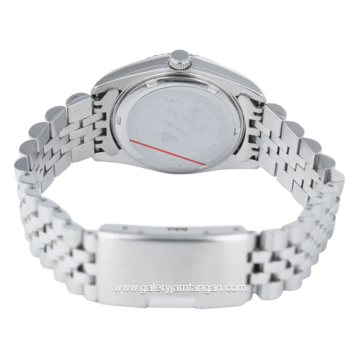 BONIA BNB10552-3353 Women's Watches Silver Dial White Stainless Steel