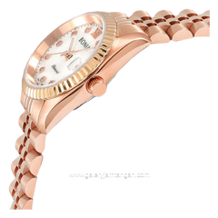 BONIA BNB10552-3553 Women's Watches Rosegold Dial White Stainless Steel