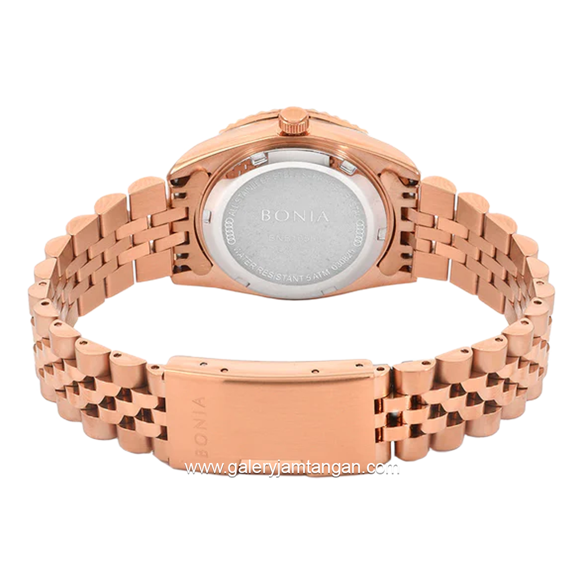 BONIA BNB10552-3553 Women's Watches Rosegold Dial White Stainless Steel