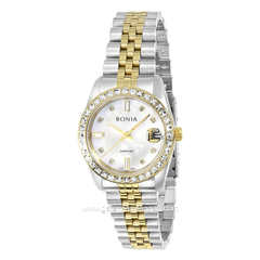 BONIA BNB10553-3157S Women's Watches Silver Gold Stainless Steel