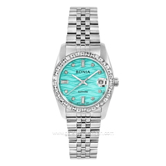 BONIA BNB10553-3387S Silver Dial Blue Stainless Steel