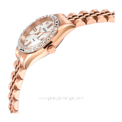 BONIA BNB10553-3557S Women's Watches Rosegold Dial White Stainless Steel