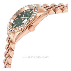 BONIA BNB10553-3597S Rosegold Dial Green Stainless Steel