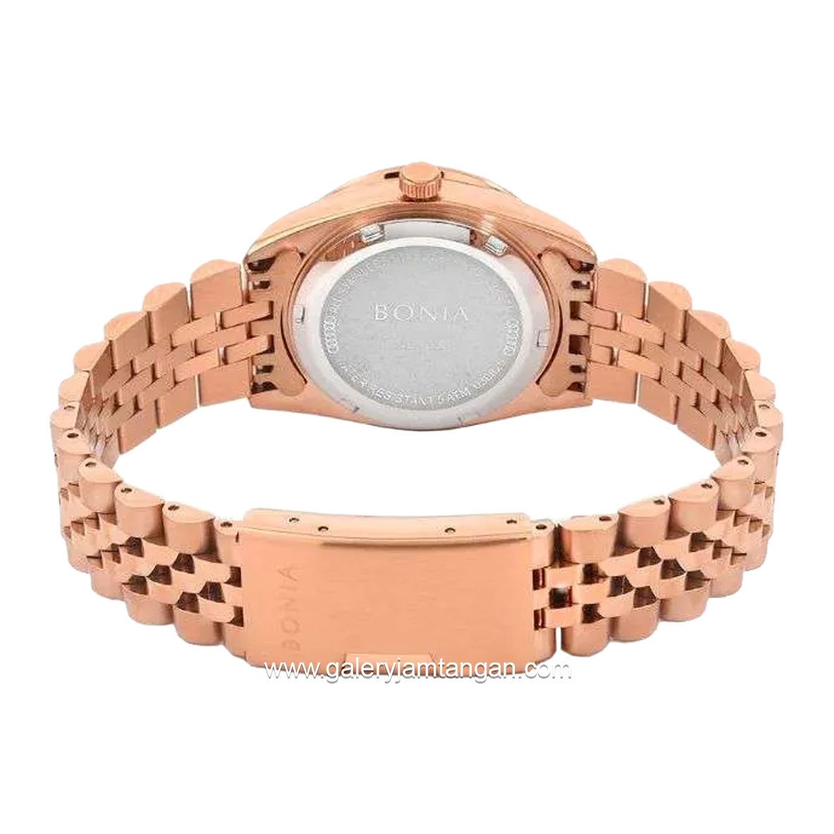 BONIA BNB10553-3597S Rosegold Dial Green Stainless Steel