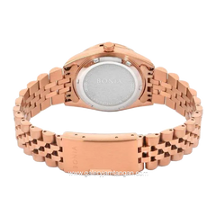 BONIA BNB10553-3597S Rosegold Dial Green Stainless Steel